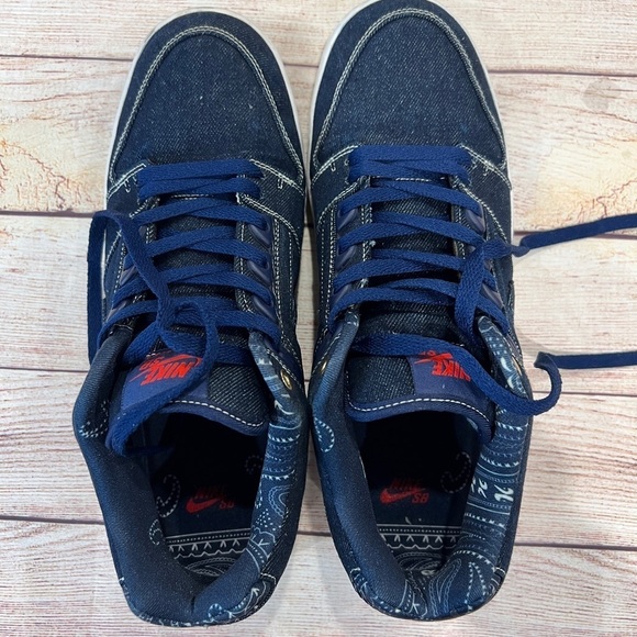 NIKE SB AIR FORCE 2 LOW Rivals Pack (West) EUC Men’s Size 12 - Picture 4 of 5